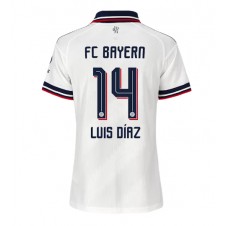 Bayern Munich Luis Diaz #14 Bortatröja Dam 2026-27 Korta ärmar